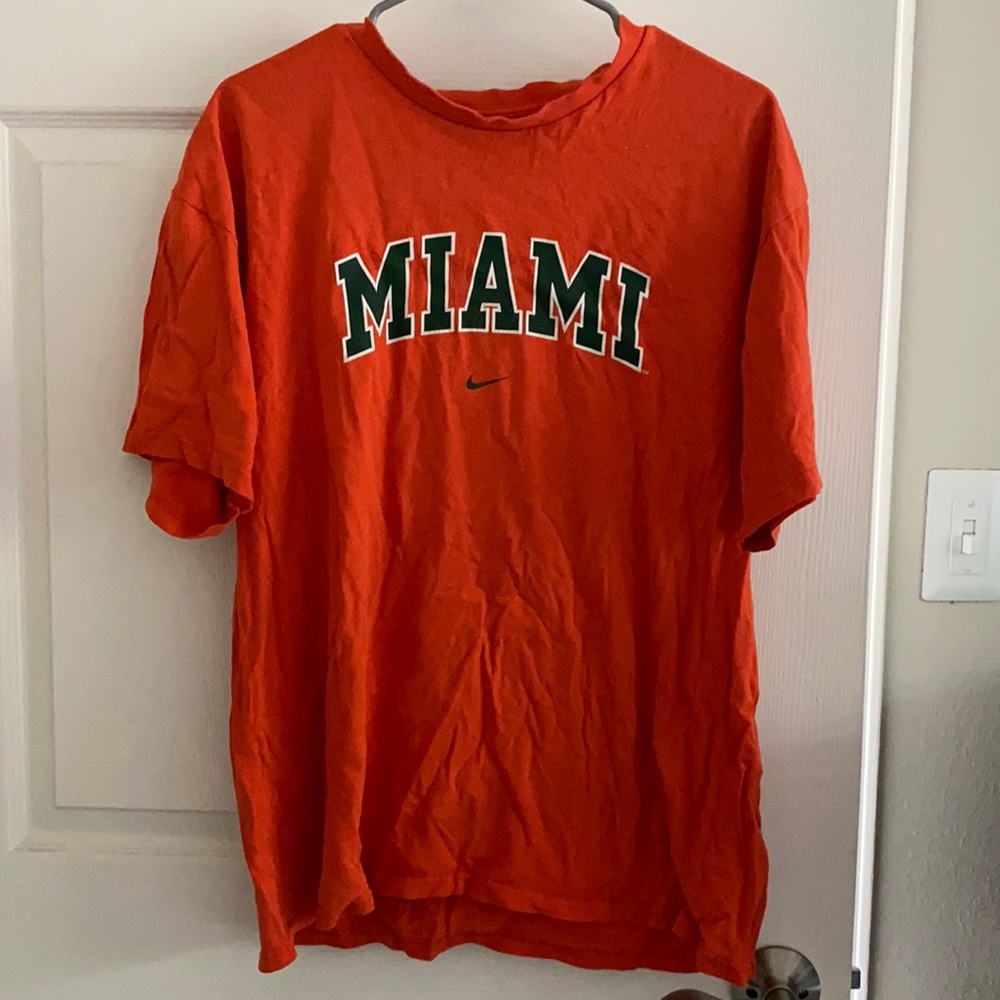 Vintage Nike Miami Hurricanes Tee